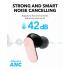 Anker Soundcore R50i NC Earbuds, Strong and Smart Noise Cancelling, Powerful Bass, 45H Playtime, 2-in-1 Case and Phone Stand, IP54, Wireless Earbuds, Bluetooth 5.4 - Pink